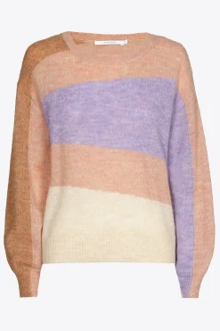 Pullover mit Farbblockmuster
