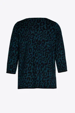 Pullover mit Leopardenmuster