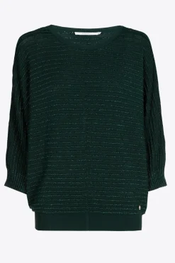 Pullover mit Lurex und Fantasiemuster