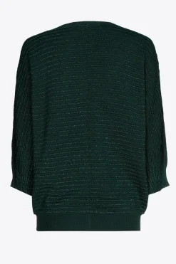 Pullover mit Lurex und Fantasiemuster