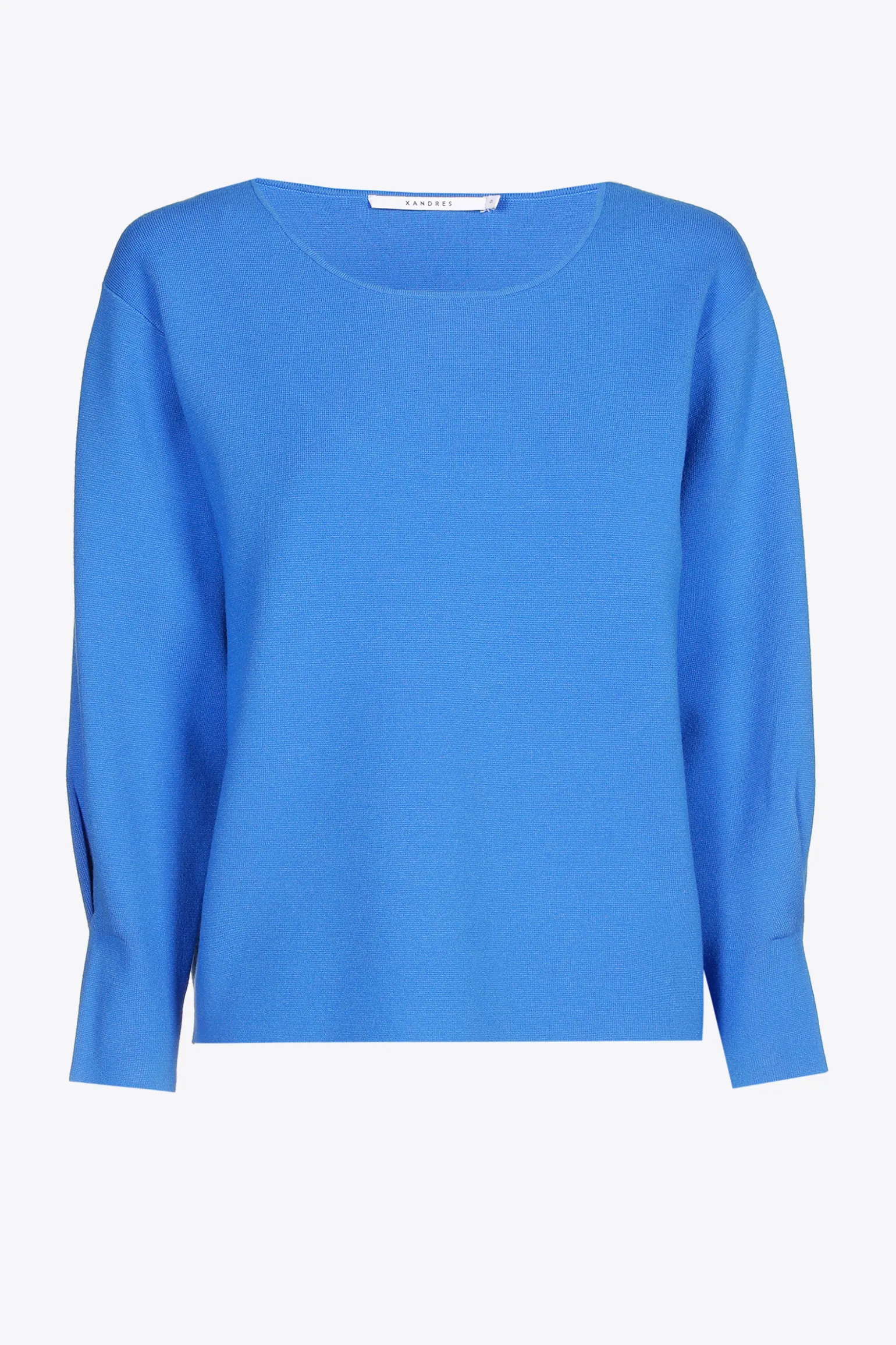Pullover mit U-Boot-Ausschnitt