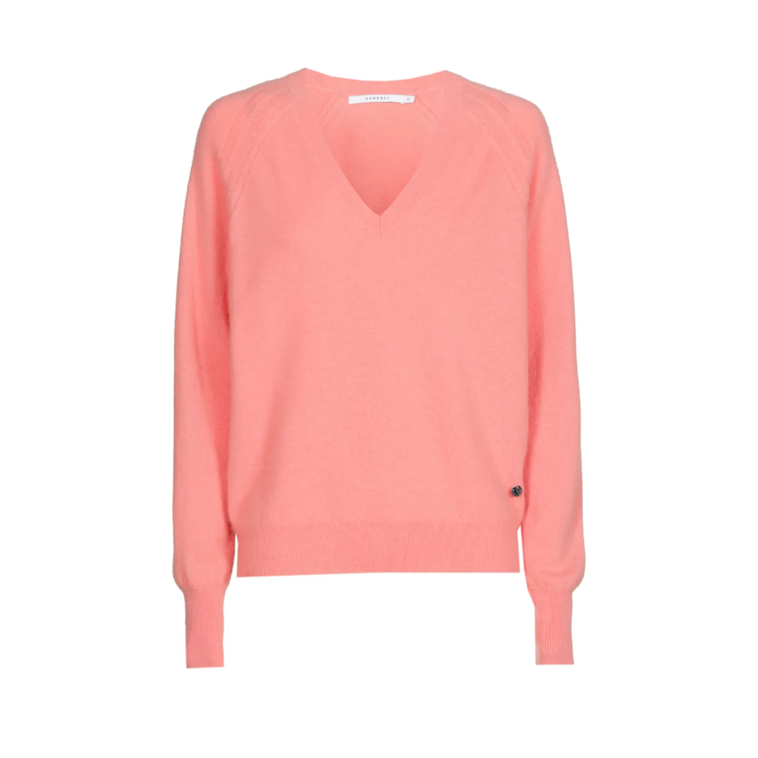 Pullover mit V-Ausschnitt aus Kaschmir