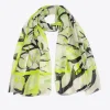Schal mit Blumenmuster