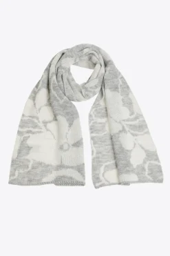 Schal mit Jacquard-Strick