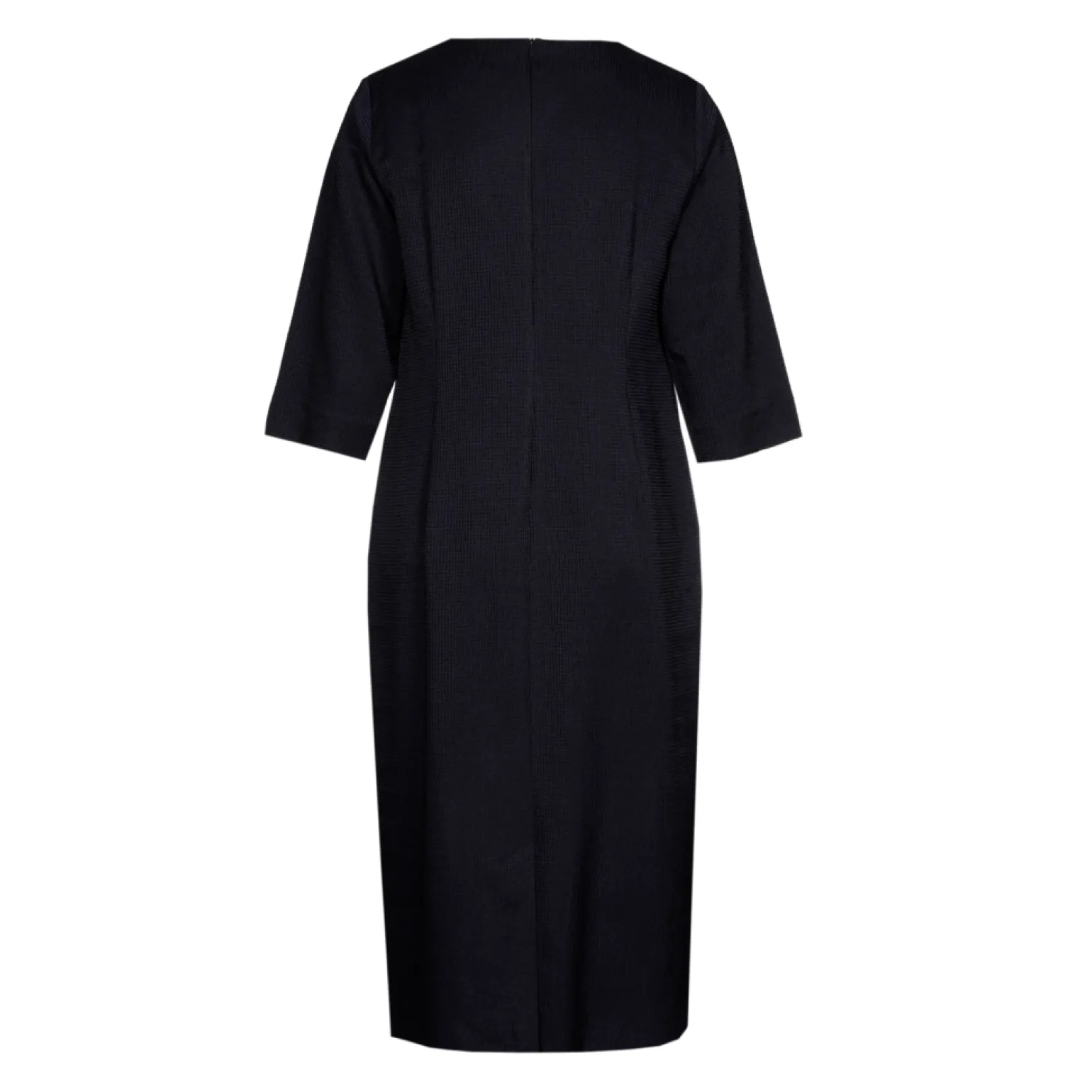 Schmales Kleid mit kurzen Ärmeln