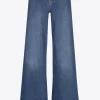 Sommerliche Jeansschlaghose