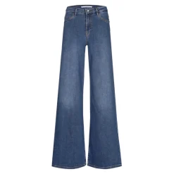 Sommerliche Jeansschlaghose