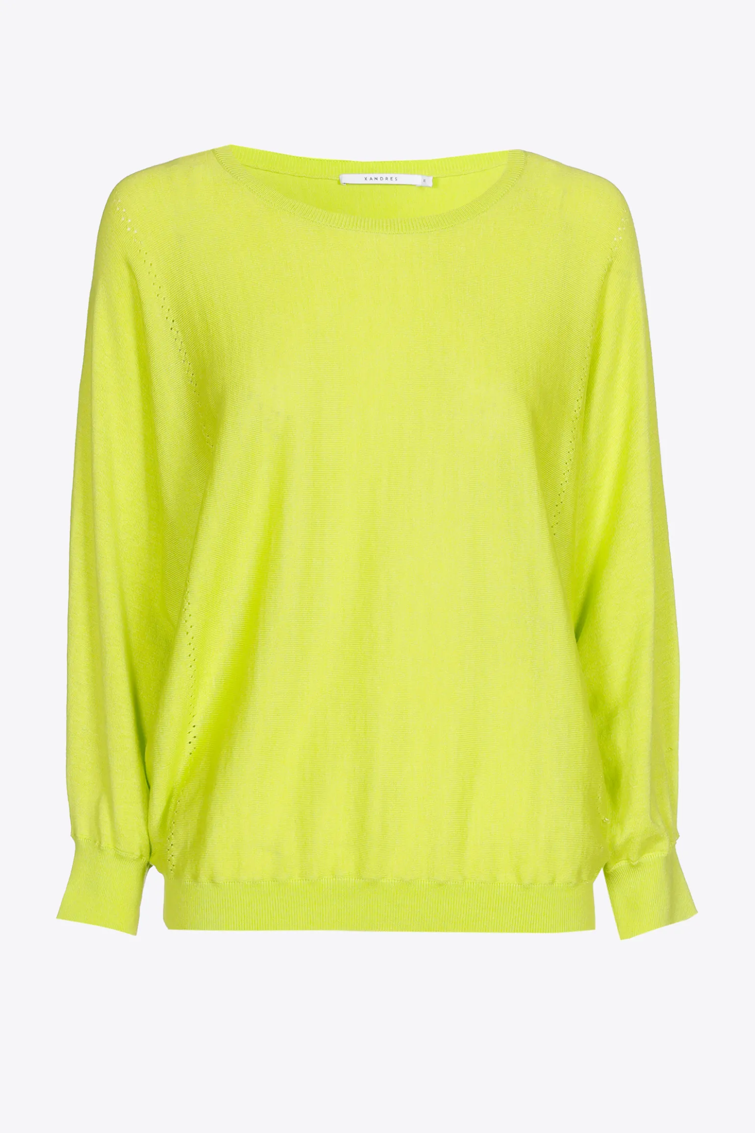 Sommerlicher Pullover mit Seidenanteil