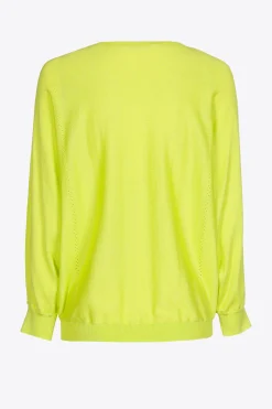 Sommerlicher Pullover mit Seidenanteil