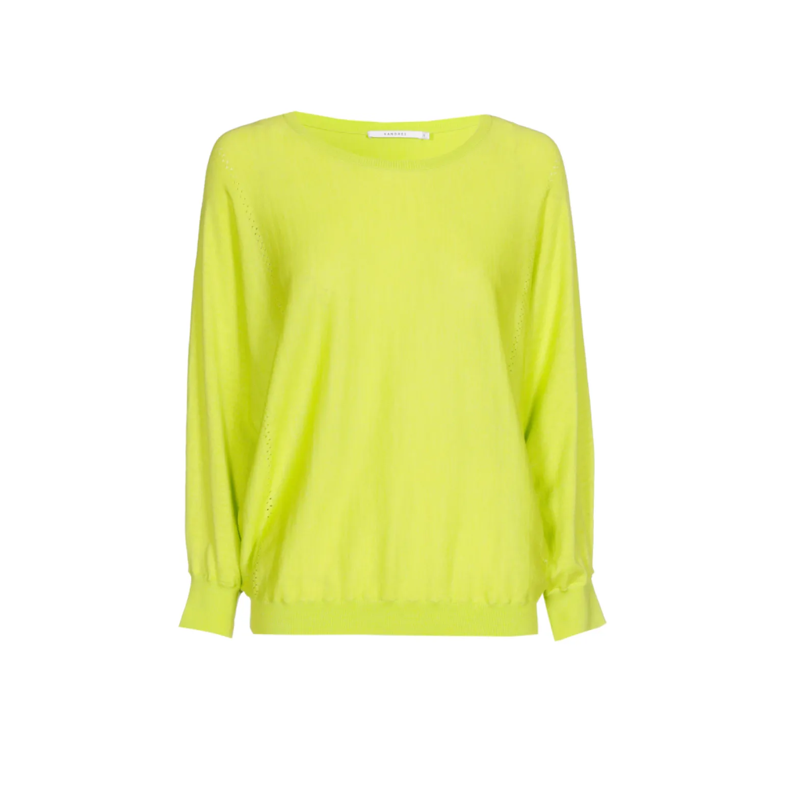 Sommerlicher Pullover mit Seidenanteil
