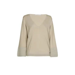 Sommerlicher Pullover mit Seidenanteil und Lurex