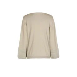 Sommerlicher Pullover mit Seidenanteil und Lurex