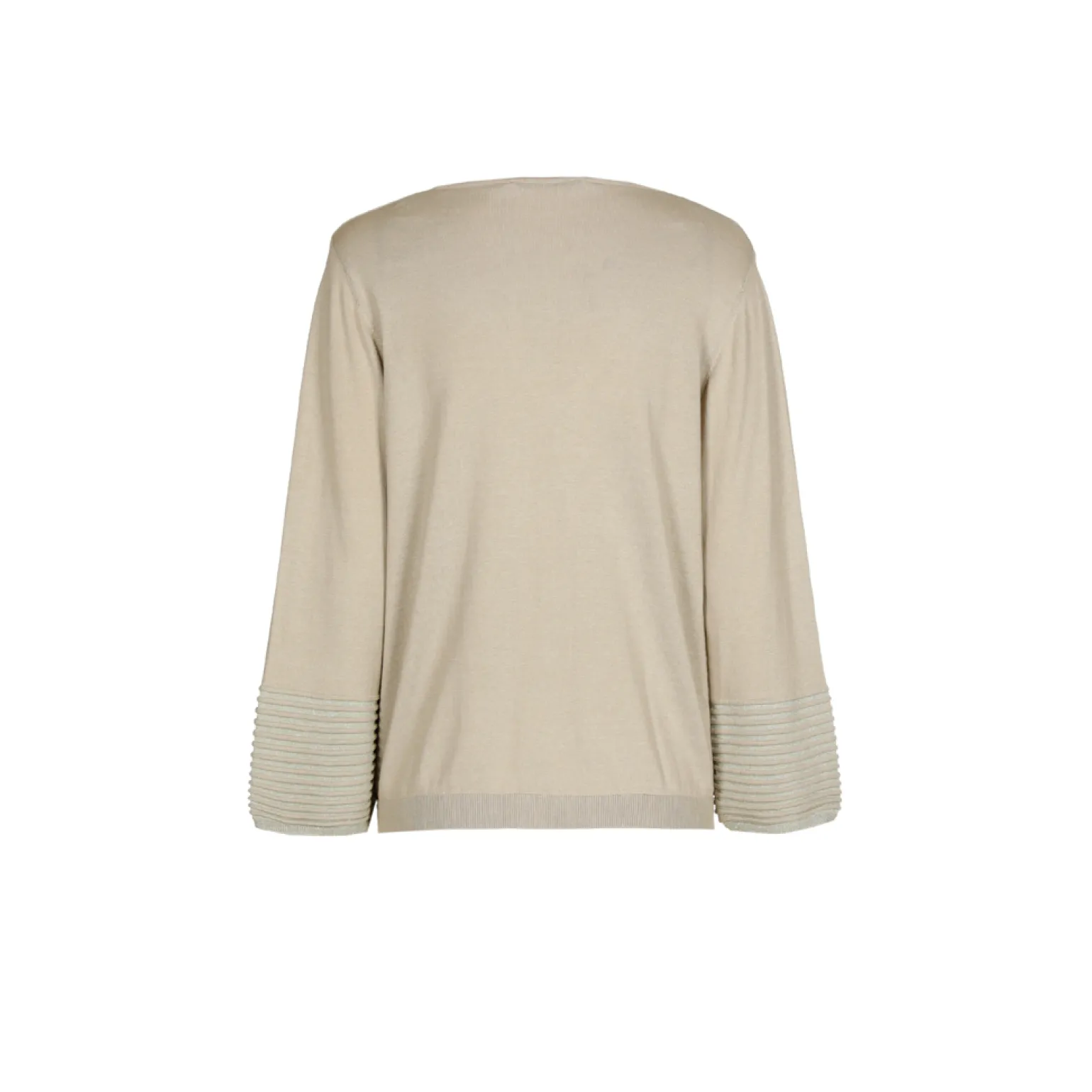 Sommerlicher Pullover mit Seidenanteil und Lurex