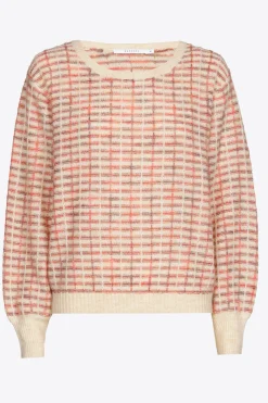 Strickpullover mit Rauten