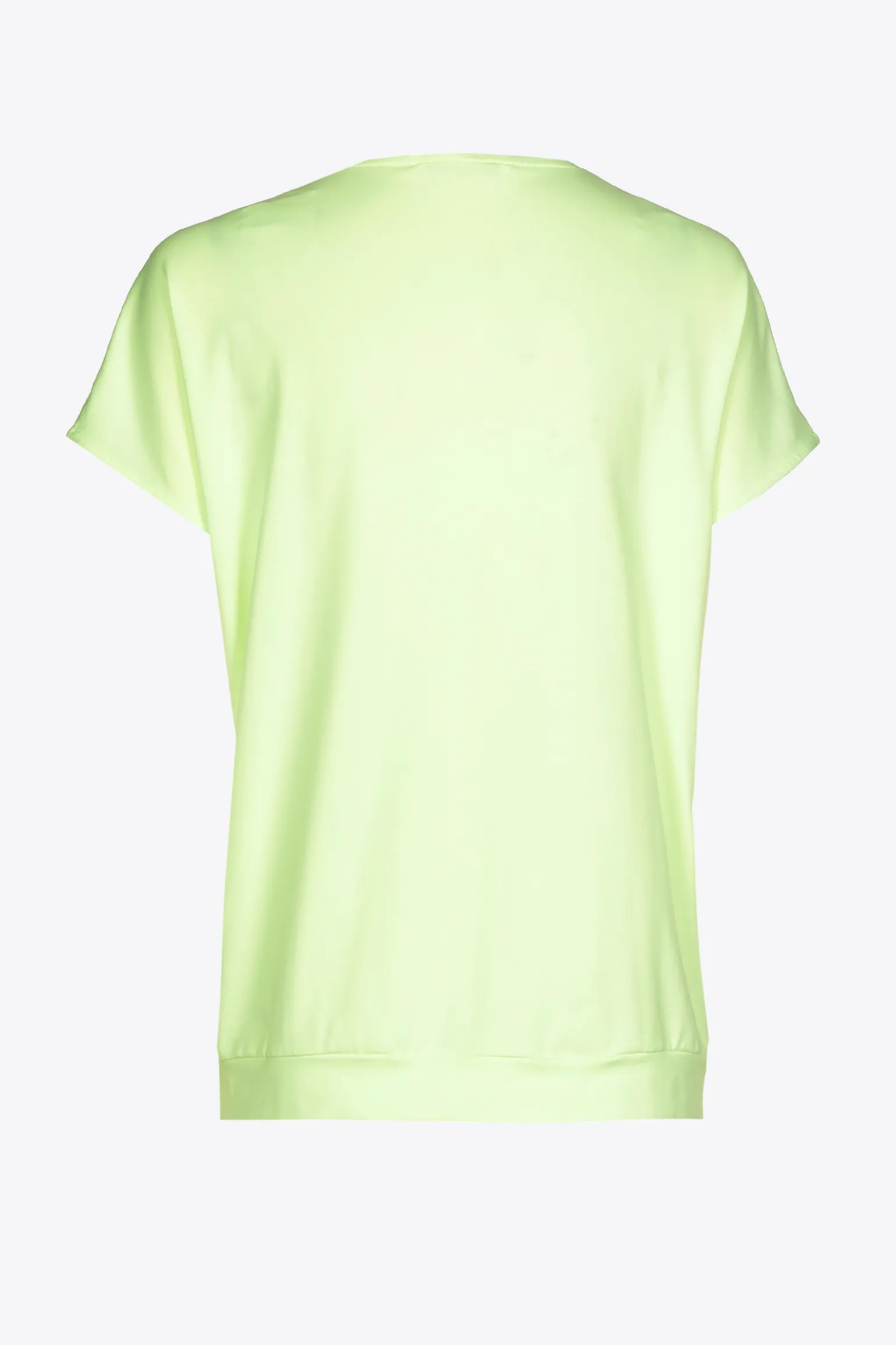 T-Shirt in Wickeloptik