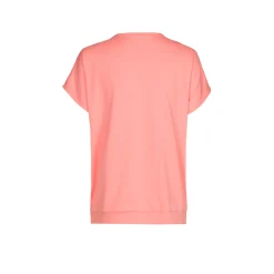 T-Shirt in Wickeloptik