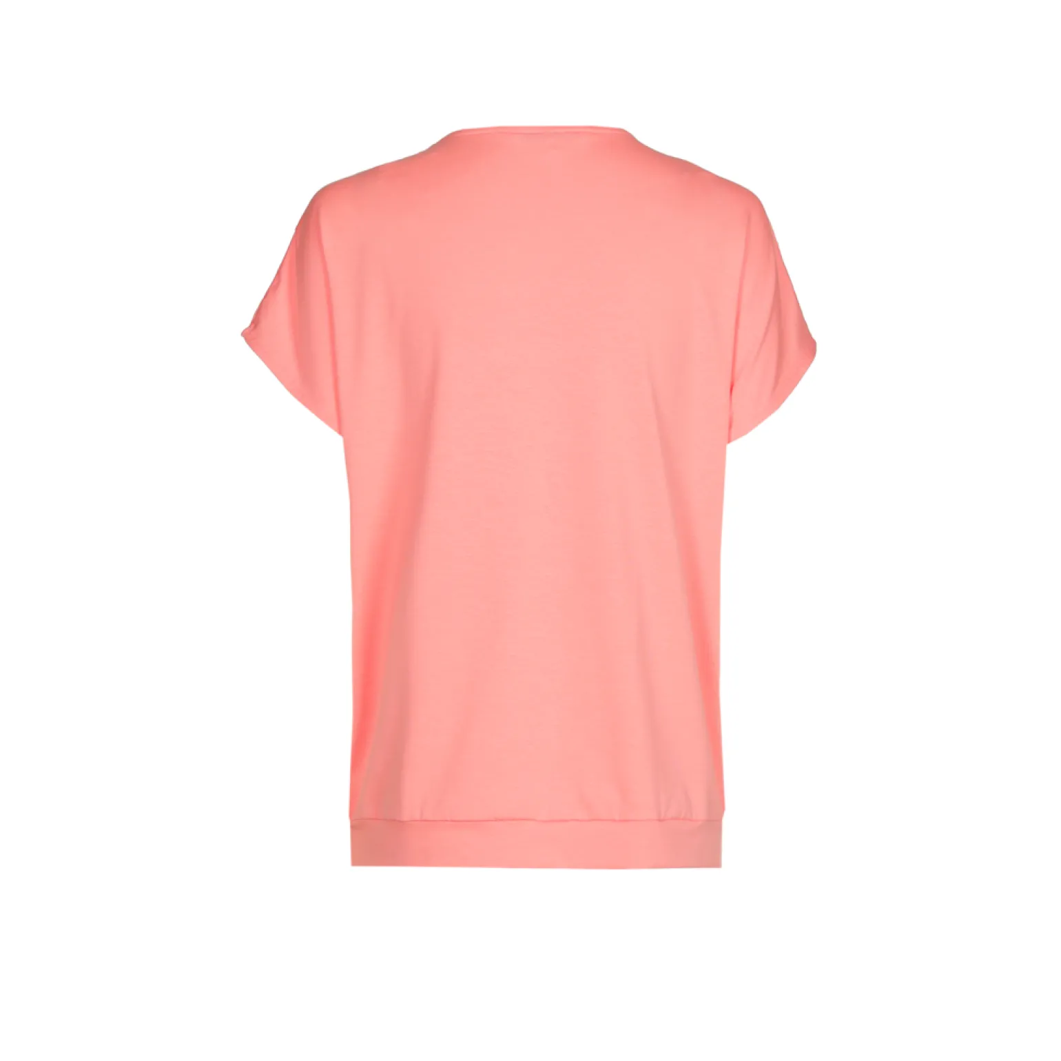 T-Shirt in Wickeloptik