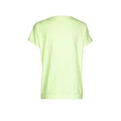 T-Shirt in Wickeloptik