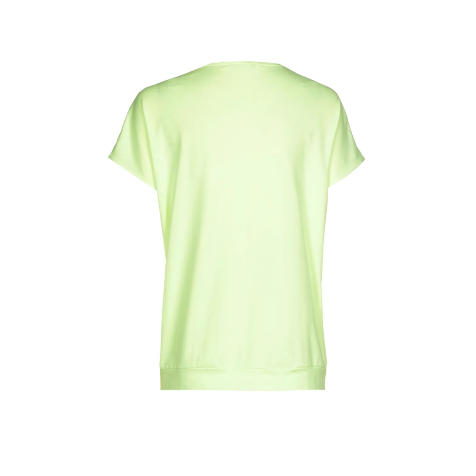 T-Shirt in Wickeloptik