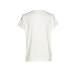 T-Shirt in Wickeloptik