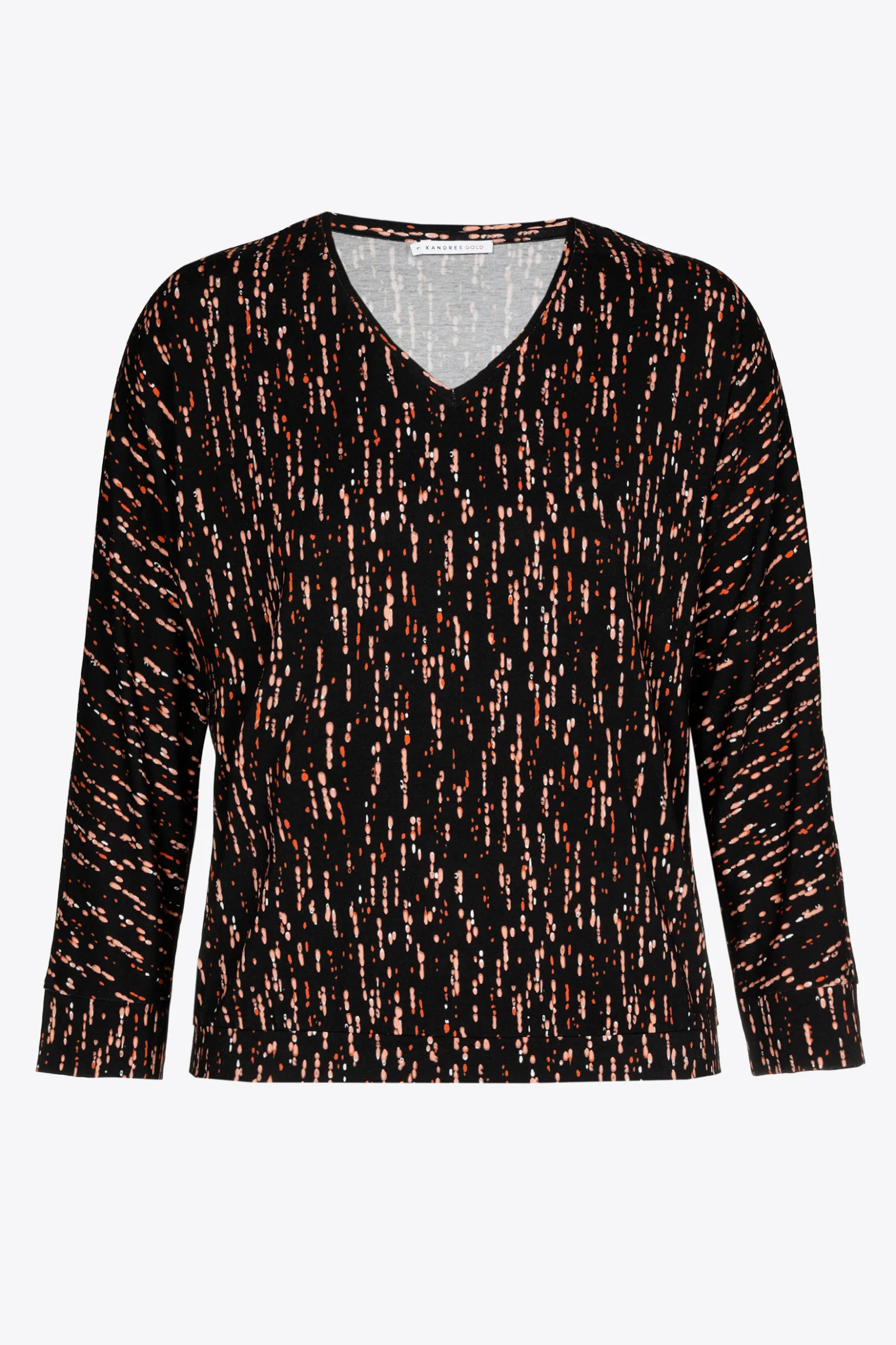 T-Shirt mit farbenfrohem Muster