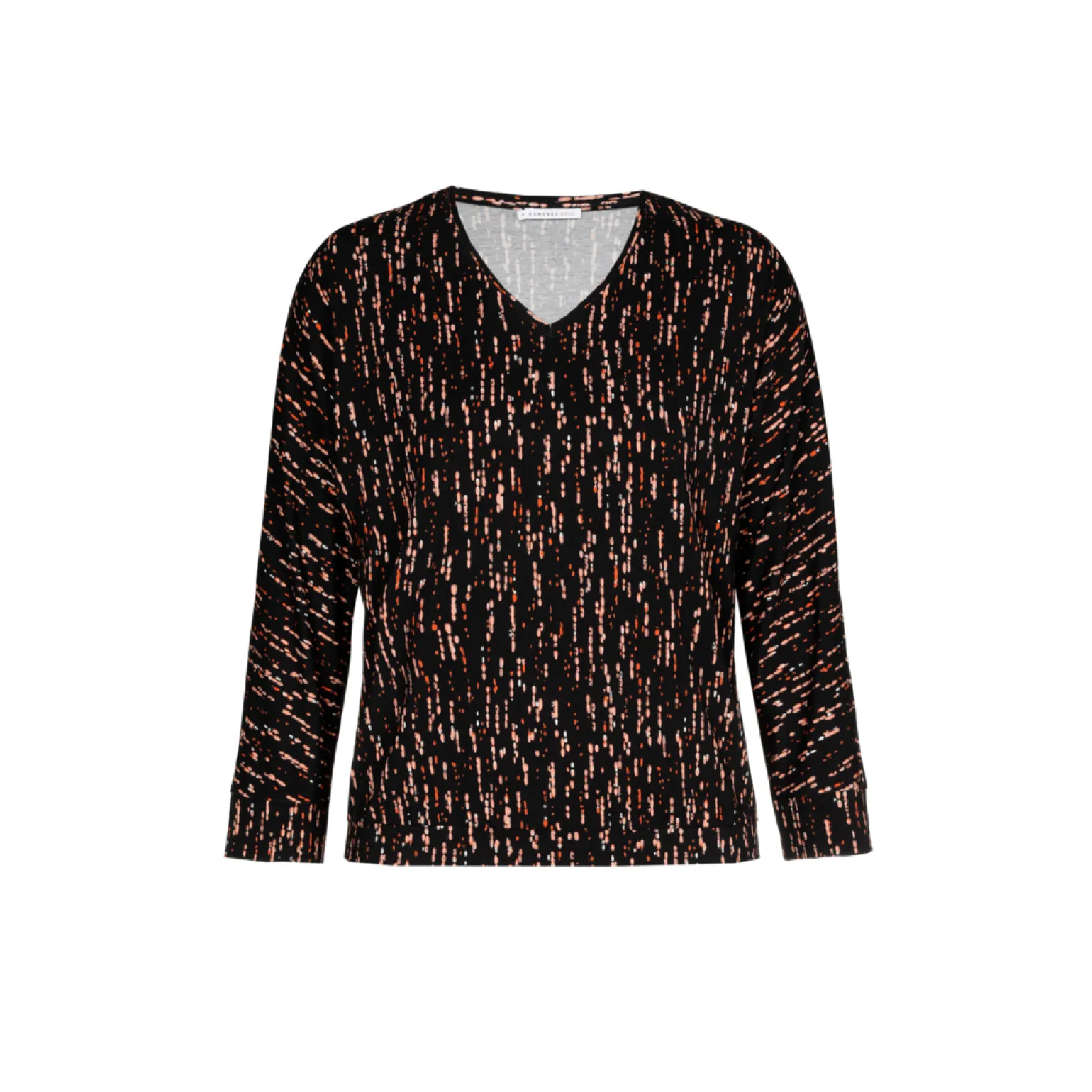 T-Shirt mit farbenfrohem Muster