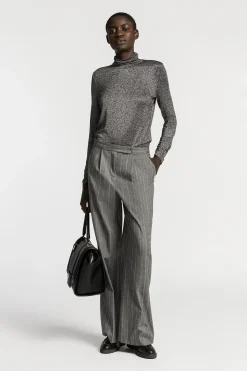Unterziehpullover mit Lurex