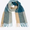 Warmer Schal aus Wollmix