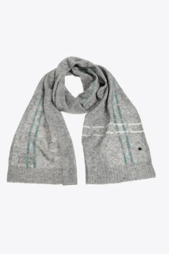 Weicher Schal mit Mohair-Anteil
