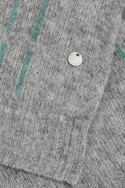 Weicher Schal mit Mohair-Anteil