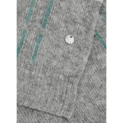Weicher Schal mit Mohair-Anteil